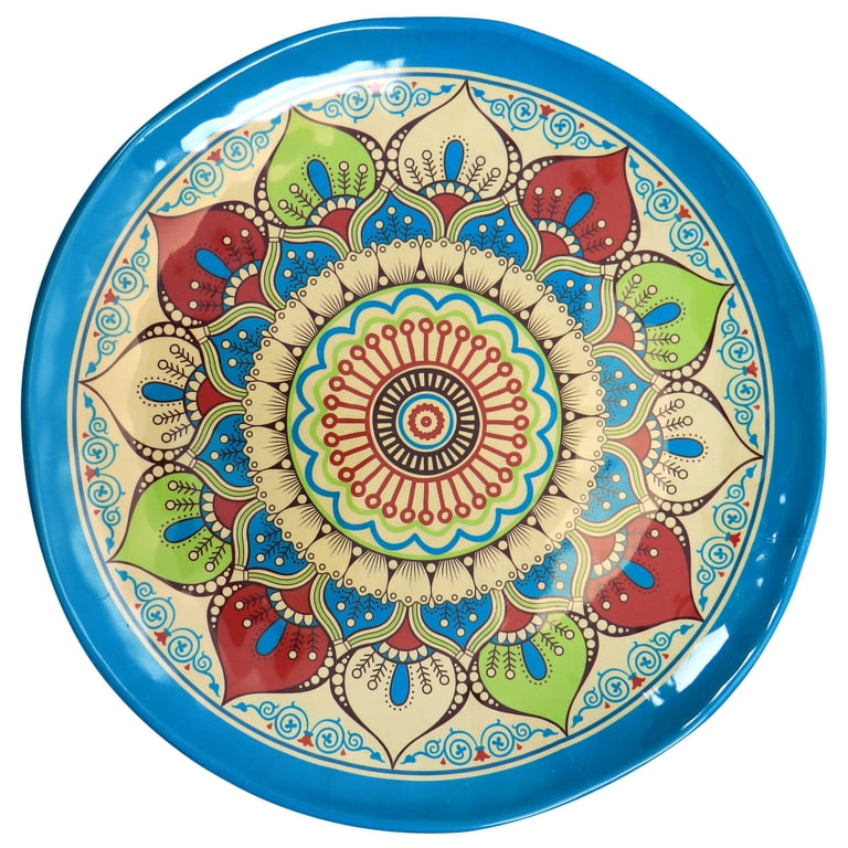 Elama Camilla 12-Piece Melamine Dinnerware Set photo 3