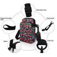 thumbnail image 5 of HELLHERO Dachshund Party Print Birthdays Gift Adjustable Shoulder Strap Crossbody Sling Bag Trendy for Daily Commute or Casual Outings, 5 of 7