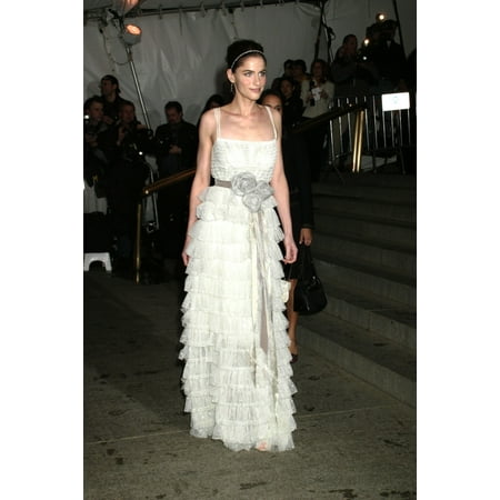 Amanda Peet At Arrivals For Costume Institute Chanel Exhibit Opening Night Gala Benefit Metropolitan Museum Of Art New York Ny May 02 2005 Photo By Rob RichEverett Collection (Best Exhibits At The Metropolitan Museum Of Art)