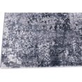 thumbnail image 6 of HR- Bohemian Chic Vintage Distressed 2 x 3 Area Rug Floorcover Leno Weave Abrash Design Novelty Rug Black and Gray Color, 6 of 9