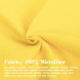 thumbnail image 4 of Ntbay Microfiber Bed Sheets Set - 1800 Series Soft Sheet Set- 3 Piece - Twin XL - Yellow, 4 of 5