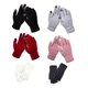 thumbnail image 1 of 6par Guantes Frio Invierno Táctil Lana Tejido Mujer Hombre, 1 of 7