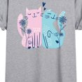 thumbnail image 3 of Instant Message - Cat Love Relaxed Fit T-Shirt, 3 of 6