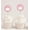 Baby Pink, variant on Darling Souvenir, Baby Pram Baby Shower Cupcake Toppers, Dessert Decorations - Pack Of 20