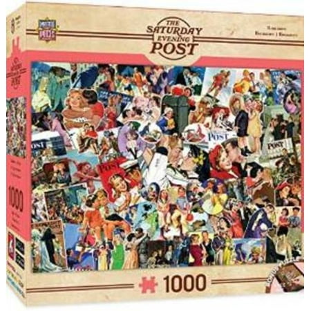 MasterPieces Saturday Evening Post Romance Collage 1000 ...