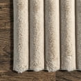 thumbnail image 3 of nuLOOM Kai SuperiorWash Stripe Faux Rabbit Machine Washable Area Rug, 2' 6" x 10', Runner, Kai Beige, 3 of 6
