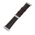 thumbnail image 2 of MasteelfCA Leather Creative Watch Band Premium Replacement Wristband Strap for Fitbit Ionic Watch (Coffee), 2 of 8