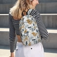 thumbnail image 5 of Salouo Winter Forest Animals for Travel Backpack for Men Women,Casual Laptop Backpack Daypack Business Work Bag for Travel、Hiking、Weekend -Small, 5 of 5
