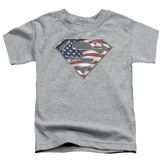 Superman - All - Toddler Short Sleeve Shirt - 3T