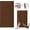 Brown, variant on Cat E Corner Side Table Scratcher, Trimmable Cat Wall Scratching Board, Cat Scratching Board Sticker