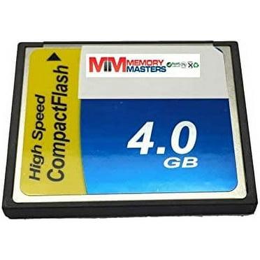 4GB Memory Card for Sony Alpha DSLR A200 Compact Flash CF (MemoryMasters)