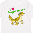thumbnail image 4 of Inktastic I Love Leopard Geckos Boys or Girls Long Sleeve Toddler T-Shirt, 4 of 5