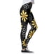 thumbnail image 3 of MKLEKYY Leggings deportivos push up para mujer, mallas informales con estampado de girasoles, mallas deportivas de control para yoga, mallas de cintura alta para mujer, 3 of 4