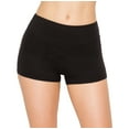 thumbnail image 3 of ALWAYS Women's Premium Super Soft Spandex Shorts Black 2XS, 3 of 7