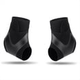 thumbnail image 2 of 2 Piezas Tobillera, Tobillera de CompresióN Ajustable para Hombres y Mujeres, ProteccióN Deportiva, Deportes para Correr M, 2 of 10