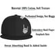 thumbnail image 5 of Gorra de béisbol con visera plana y ala ajustable para hombre, 5 of 7