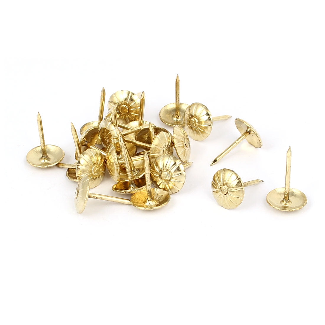 7/16" Dia Daisy Head Thumbtack Upholstery Decorative Nail Thumb Tack