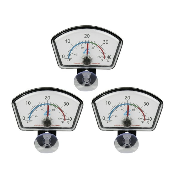 FRCOLOR  3 Pcs Thermometer Aquarium Fish Tank Temperature Measuring Tool