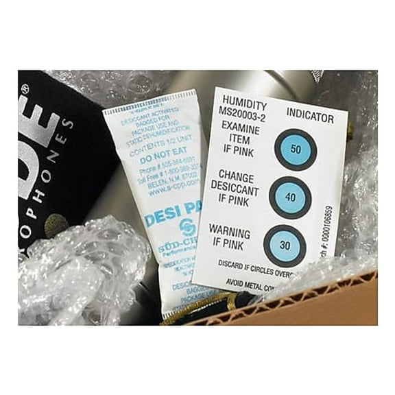 Scs Humidity Indicator, 3in.Lx2in.Wx3in.H, PK125 3HIC125