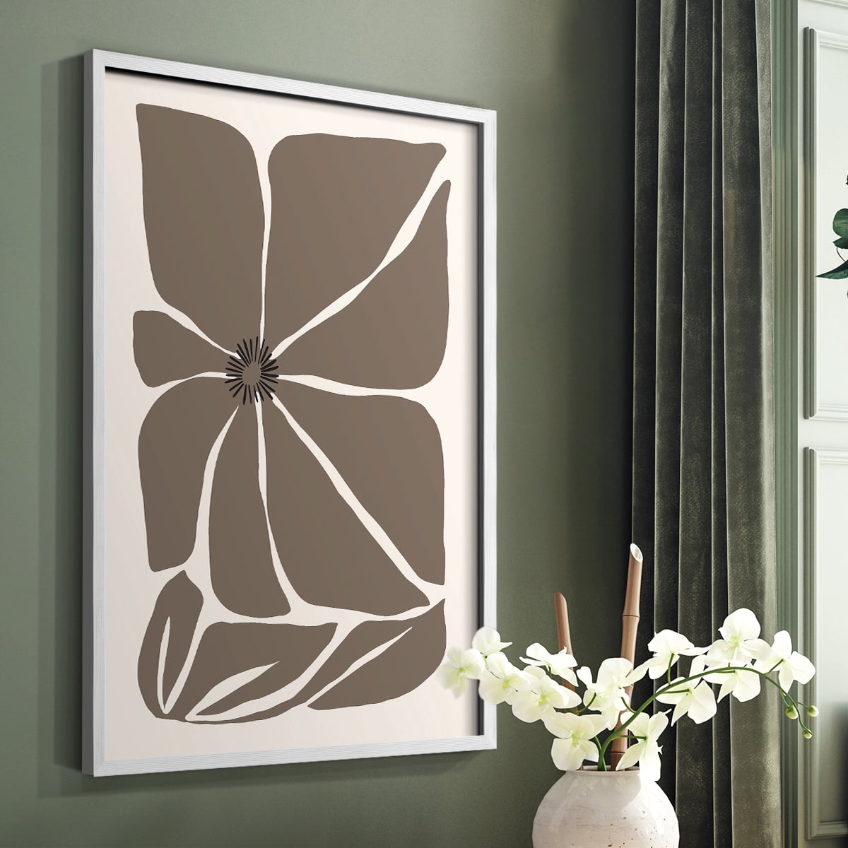 Matisse CCXXXV in Solid Wood 11 x 14 Framed Print