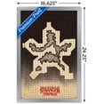 thumbnail image 3 of Netflix Stranger Things: Season 4 - Hellfire Club Map Wall Poster, 14.725" x 22.375" Framed, 3 of 6