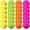 Bright Colors, variant on Zooblu 24 Pcs Foam Golf Practice Balls Realistic Feel and Flight Training Sport Balls Elastic Soft Foam Golf Balls for Indoor or Outdoor Backyard Training