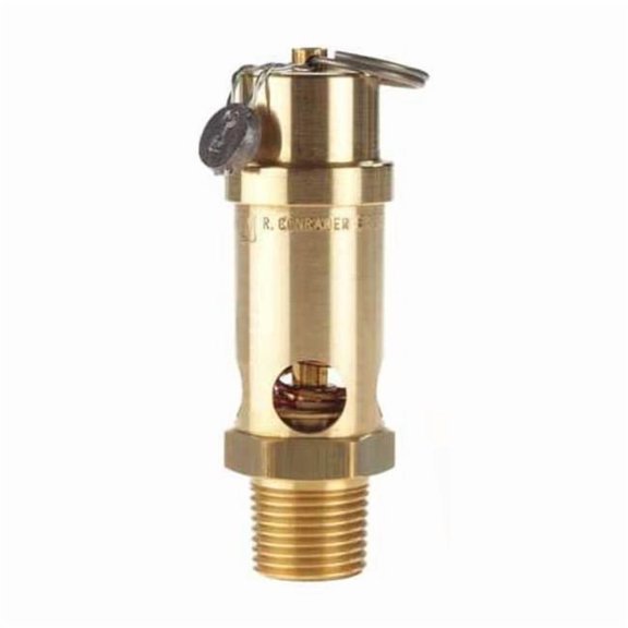 Conrader Safety Valve,Soft Seat,1/2 In,200 PSI SRV530-1/2-200
