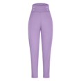 thumbnail image 5 of Fleece Lined Leggings Women Thick Soft High Waisted Tummy Control Yoga Pants Winter Thermal Warm Workout Pants, 5 of 8