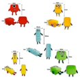 thumbnail image 3 of Numberblocks 1-10 Plush Doll Toy Gift Educational Premium Stuffed Numberblock, 3 of 5