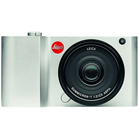 Leica 018-181 T 16 MP Mirrorless Digital Camera with 3.7-Inch LCD Silver, Anodized Aluminum