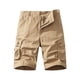 thumbnail image 1 of pstuiky Pantalones cortos deportivos, Pantalones cargo con bolsillos para hombre, pantalones cortos casuales de verano clásicos con botones y múltiples bolsillos Pantalones cortos de entrenamiento, 1 of 5