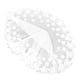 thumbnail image 4 of Tocados de novia florales, elegante velo de red blanco hasta los hombros para bodas, adecuado para novias, accesorios para el cabello, 4 of 8