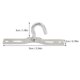 thumbnail image 2 of 10pcs Light Fixture Mounting Bracket With Hook Chandelier Light Fitting, 2 of 2