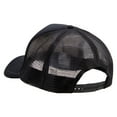 thumbnail image 3 of Cow Silhouette Embroidered Big Size Big Foam Mesh Truck Cap - Black XL-3XL, 3 of 5