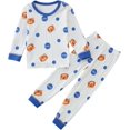 thumbnail image 4 of Trajes neutros para bebé (niño o niña), ropa de manga larga, sudaderas, pantalones, conjunto de ropa para niños, Otoño Invierno, 2 uds., 4 of 5
