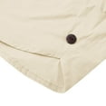 thumbnail image 7 of Aueoeo Men's Solid Elastic Waist Shorts with Drawstring Button Closure and Side Slit – Five Inch Cargo Pants for Casual Summer Wear,Beige,XXL, 7 of 7