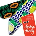 thumbnail image 3 of Curad Kendra Dandy Designer Bandages, 2 Colorful Patterns, Pineapples and Papayas, Flex-Fabric, .75" x 3", 30 Count (3 Pack), 3 of 6