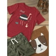 thumbnail image 3 of Doodle Style Ostritch T-Shirt Toddler -Image by Shutterstock,  5 Toddler, 3 of 4