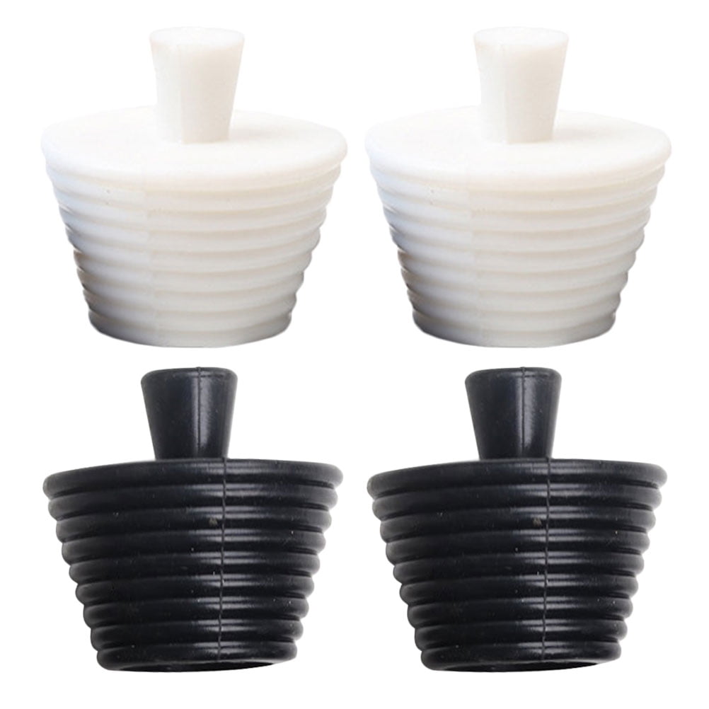 NUOLUX Sink Utility Bathtub Stopper Plug Plugs Drain Silicone Stopper