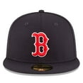 thumbnail image 2 of Men's New Era Navy Boston Red Sox 2004 World Series Wool 59FIFTY Fitted Hat, 2 of 5
