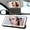 Black, variant on FLYMOTOR Car Visor Makeup Mirror with Protective Cover,Rechargeable Car Sun Visor Vanity Mirror Accessories with 3 Light Modes Touch Control for Cars, SUVs, Trucks(1PCS-Black)
