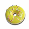 thumbnail image 3 of Slow Rising Squishy Stress Toy with Icing Design, 2.36 Inches, Yellow, for Kids and Adults, Simulated Donut Toy, 3 of 3