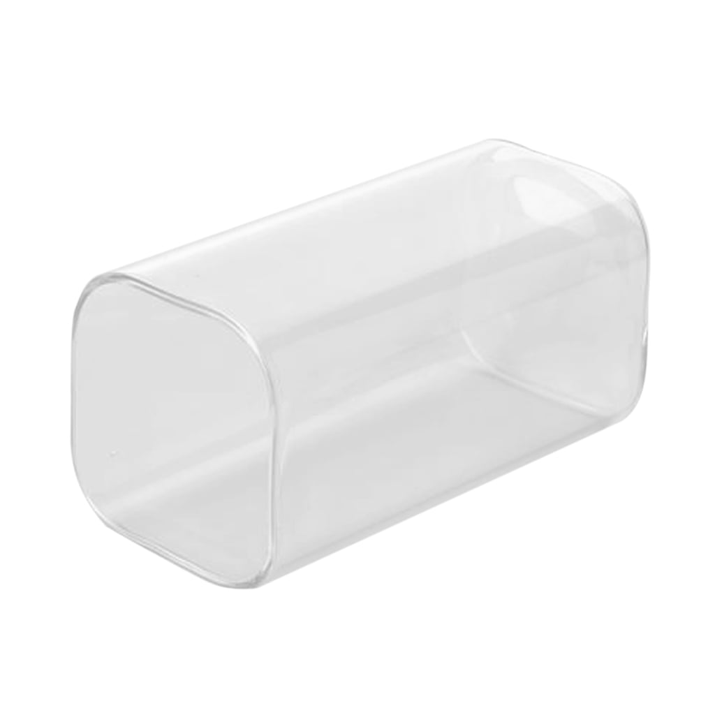 Square Shape Cocktail Glasses / Long Drinking Glasses / Ice Tea Glasses