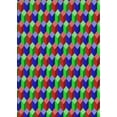 thumbnail image 1 of Ahgly Company Machine Washable Indoor Rectangle Transitional Green Area Rugs, 4' x 6', 1 of 7