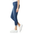 thumbnail image 3 of WallFlower Women's Pull On Denim Ankle High-Rise Insta Soft Juniors Jeans, 3 of 7