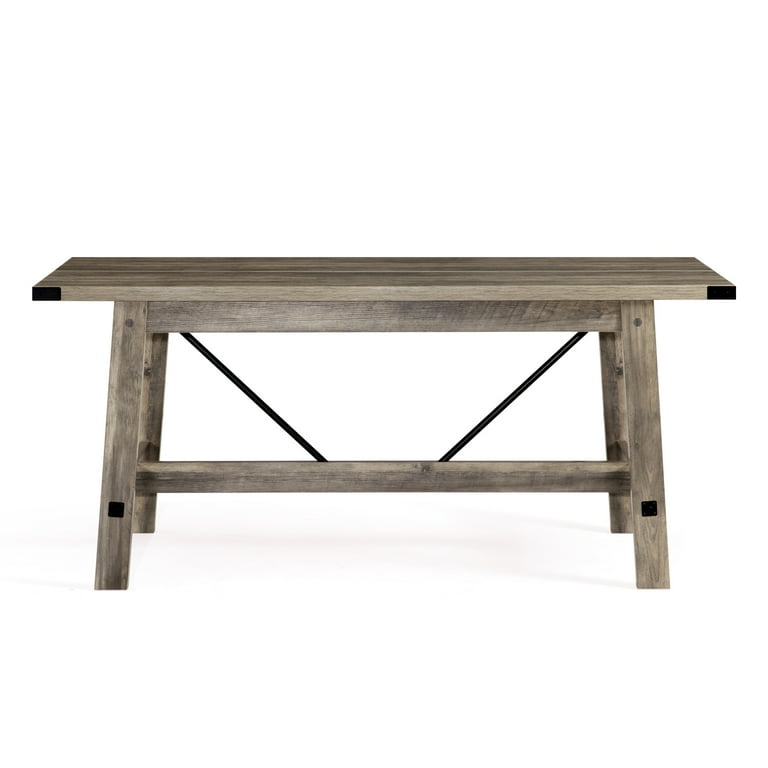 WAMPAT Modern Dining Room Table 67.7 Inch Rectangular Wood