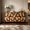 Antique Bronze + Engineered Wood, variant on 30.31" Sideboard with Honeycomb Pattern, Modern Accent Cabinet - Storage Buffet