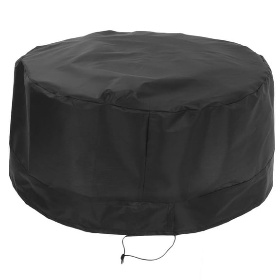 LEORX Drum Lid Cover Black Oxford Cloth 1Set for Industrial Use Outdoors