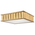 thumbnail image 1 of Hudson Valley Lighting 931-AGB Middlebury - Two Light Flush Mount - 13 Inches Wide by 4 Inches High, Finish Color: Aged Brass, 1 of 4