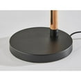 thumbnail image 2 of Adesso Elsie 23.5" 60W Desk Lamp Black with Black Fabric Cord, 2 of 7